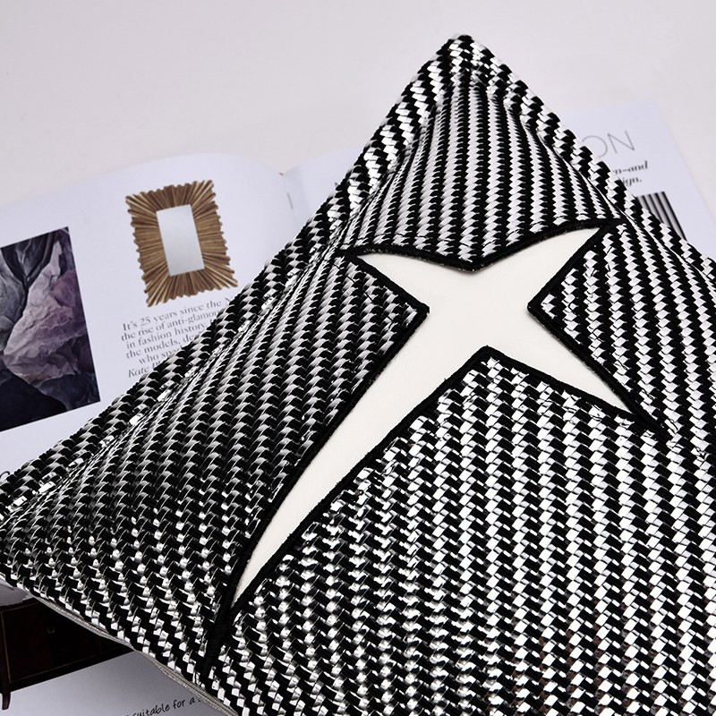 Star Stripe Lumbar Cushion