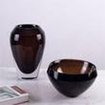 Dark Brown Vase