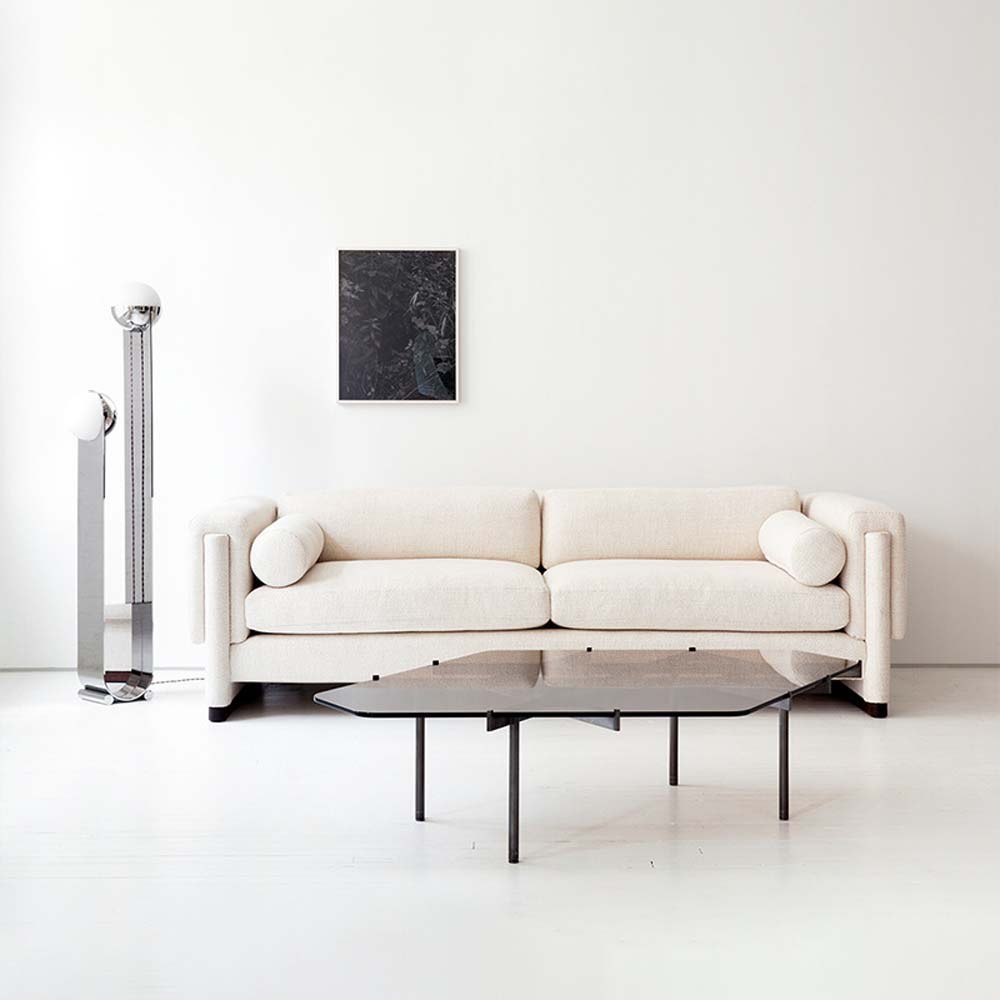 Chrome Globe Floor Lamp