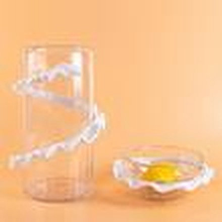 White & Clear Vase