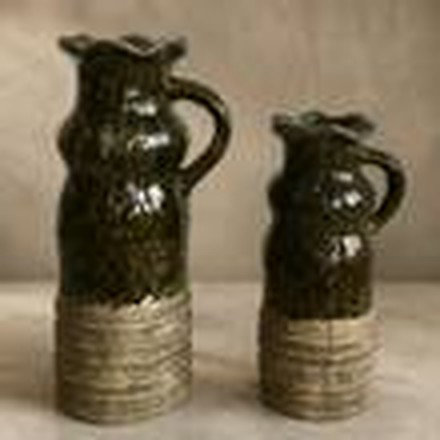 Olive Green Vase