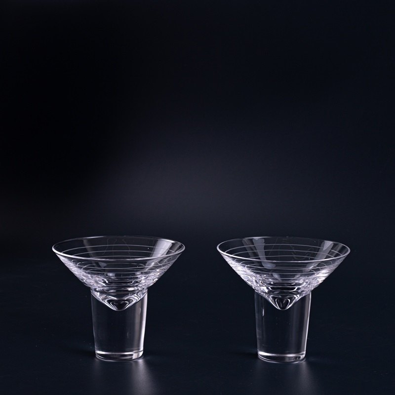Clear Martini Glasses