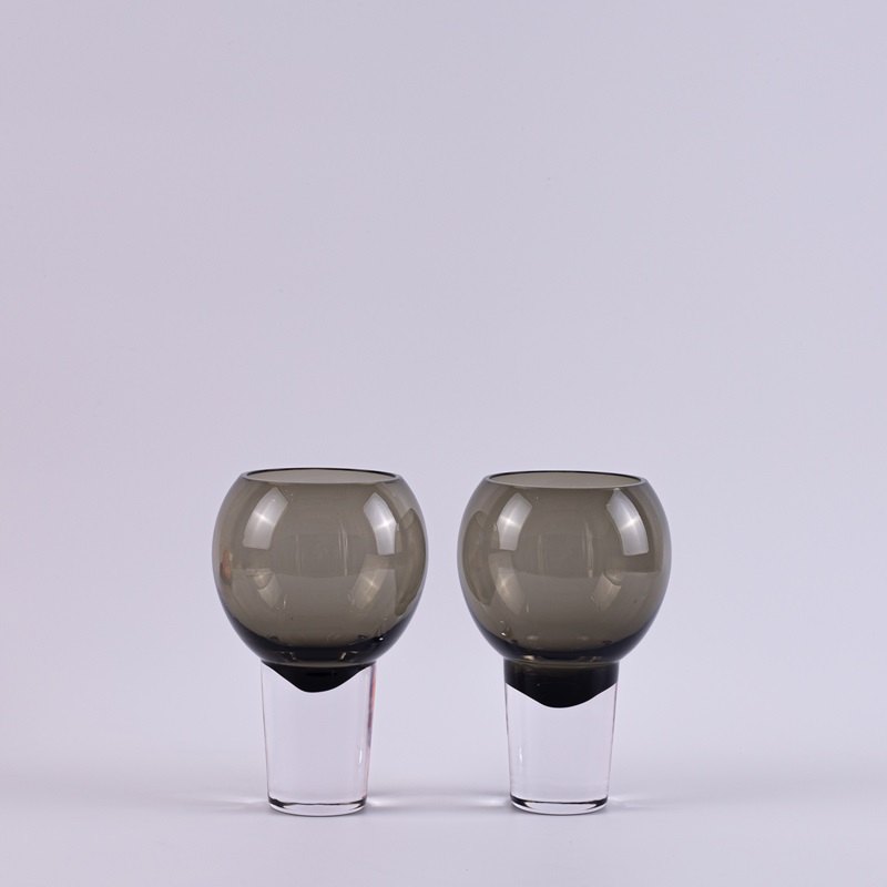Smoke Glass Stemware
