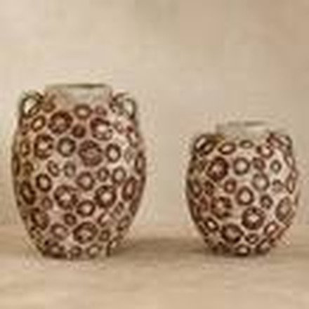White & Red Vase