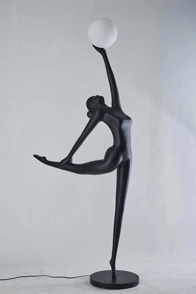 Dancer Globe Floor Lamp