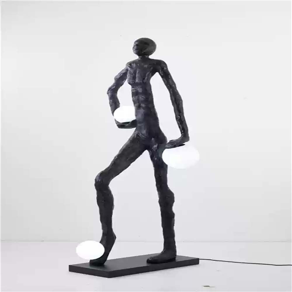Striding Figure Lamp