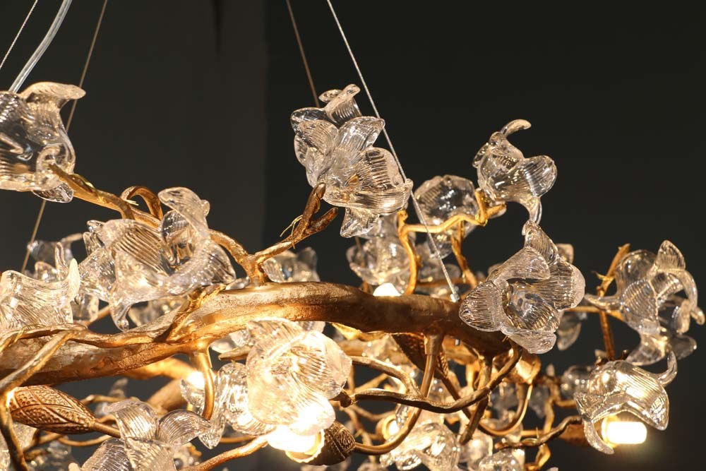 Crystal Garland Chandelier
