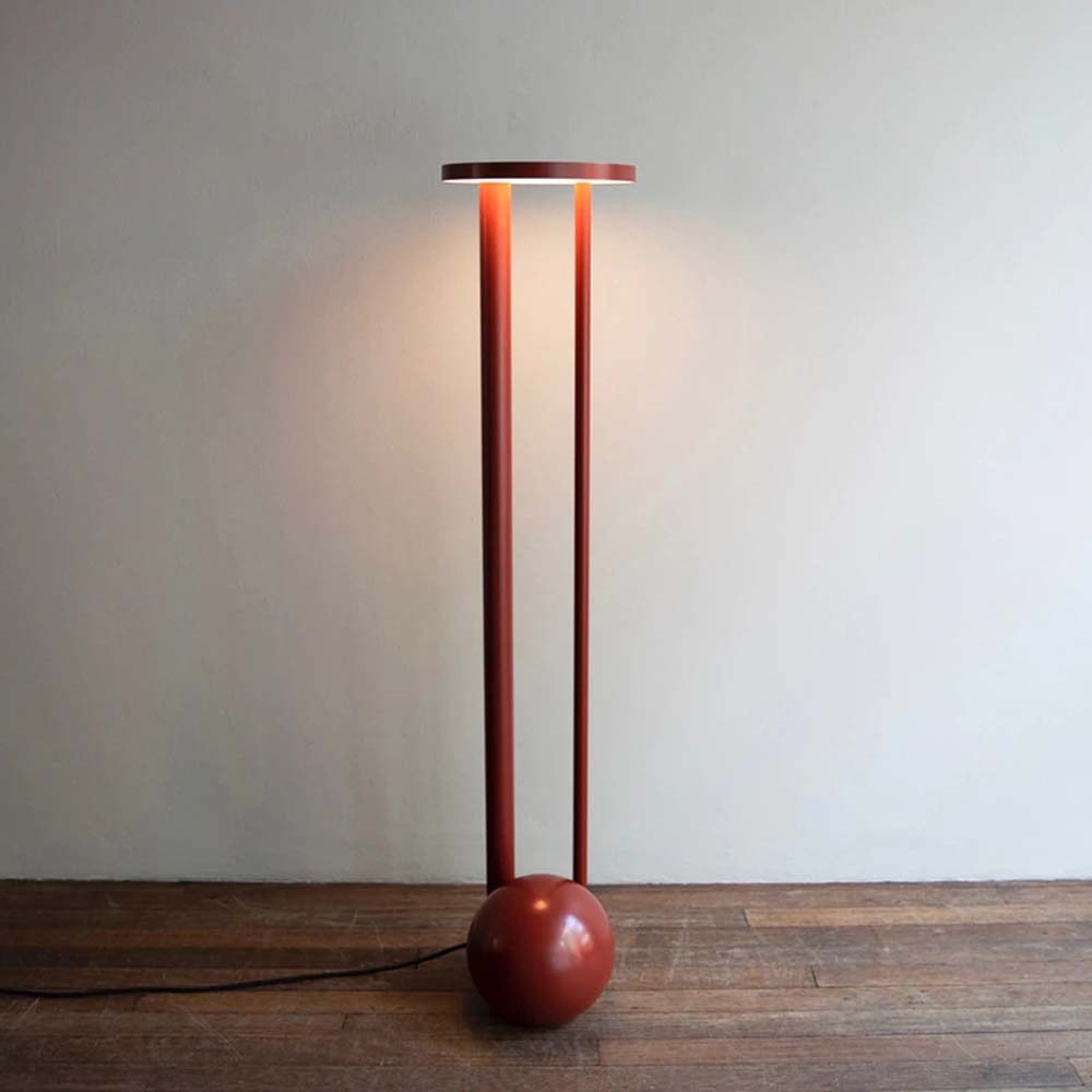 Red Halo Floor Lamp