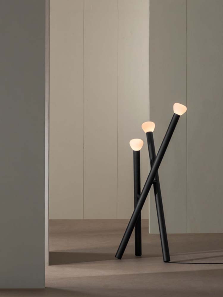 Green Stick Floor Lamp