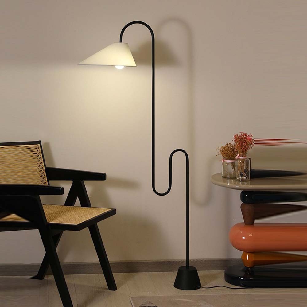Arched Cone Floor Lamp