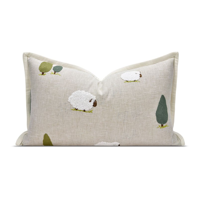 Sheep Meadow Lumbar Cushion