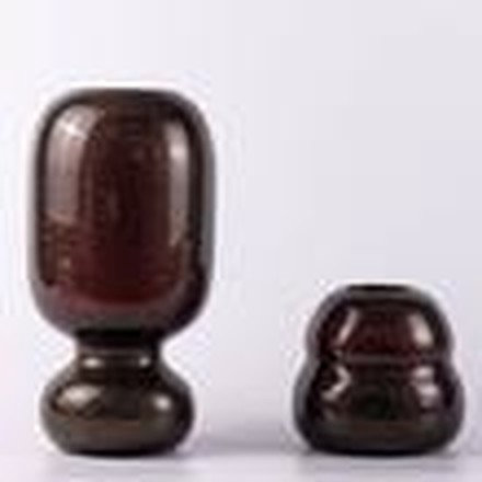 Dark Brown Vase (Small)