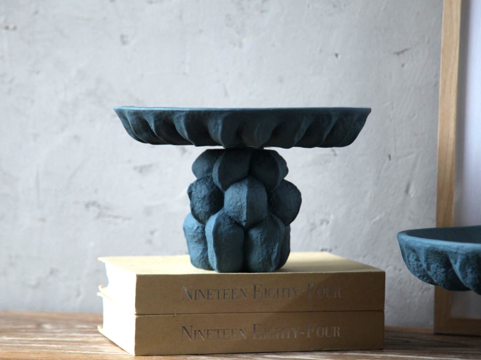 Teal Bobble Cake Stand