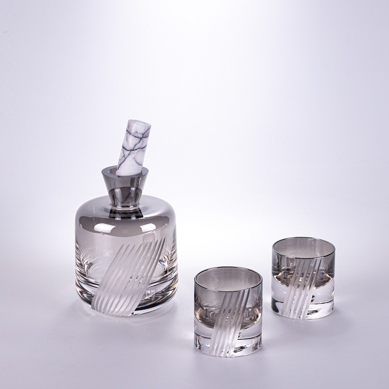 Silver Decanter Set