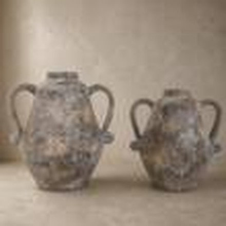 Distressed Earthy Color Vase