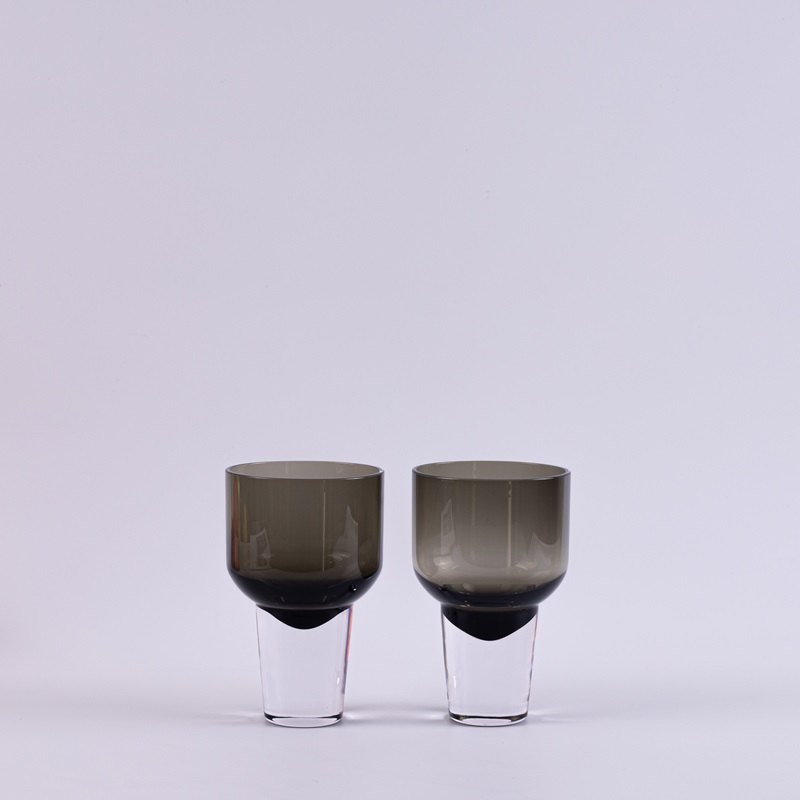 Smoke Glass Stemware