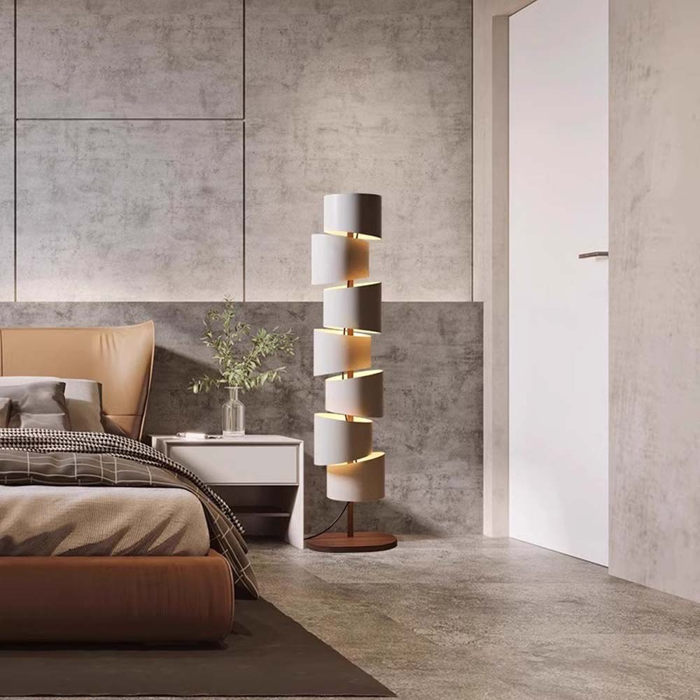 Spiral Shade Floor Lamp