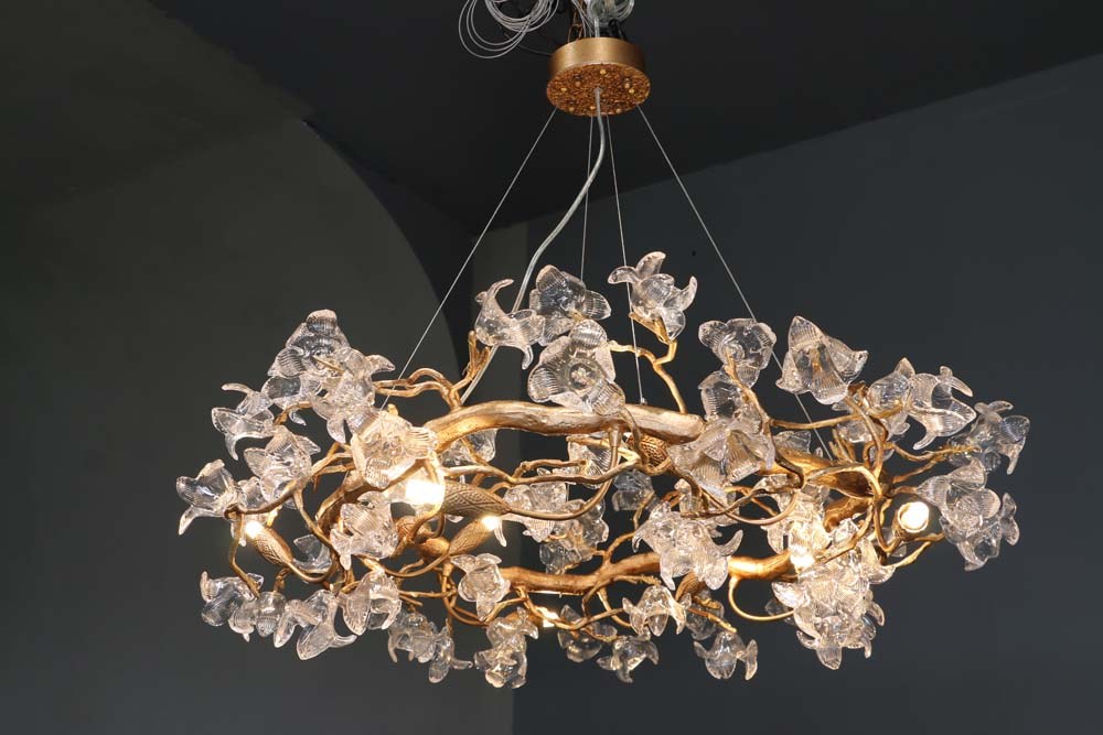 Crystal Garland Chandelier