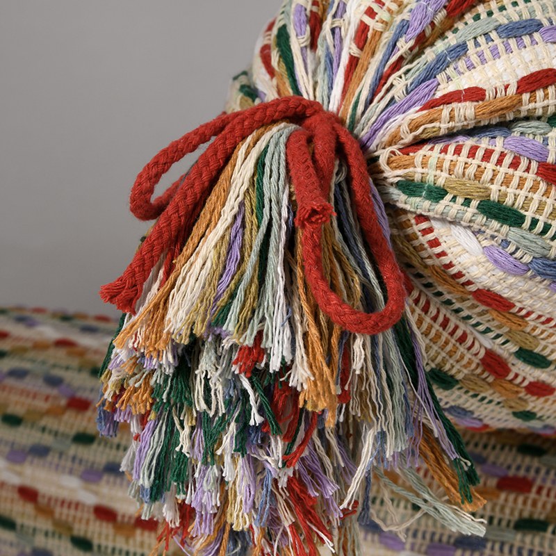 Rainbow Bolster Cushion