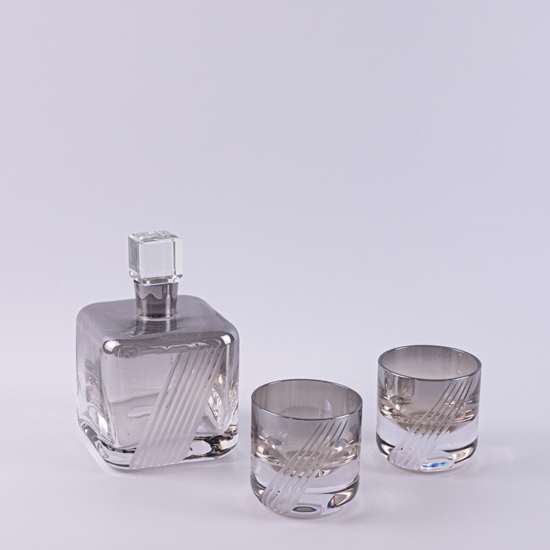 Square Glass Decanter Set