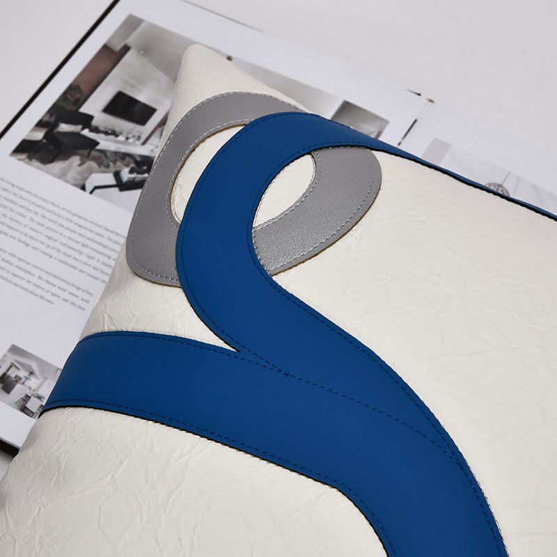 Blue Swirl Cushion