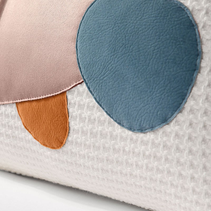 Pink Bow Lumbar Cushion