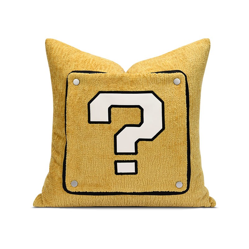 Question Block Cushion