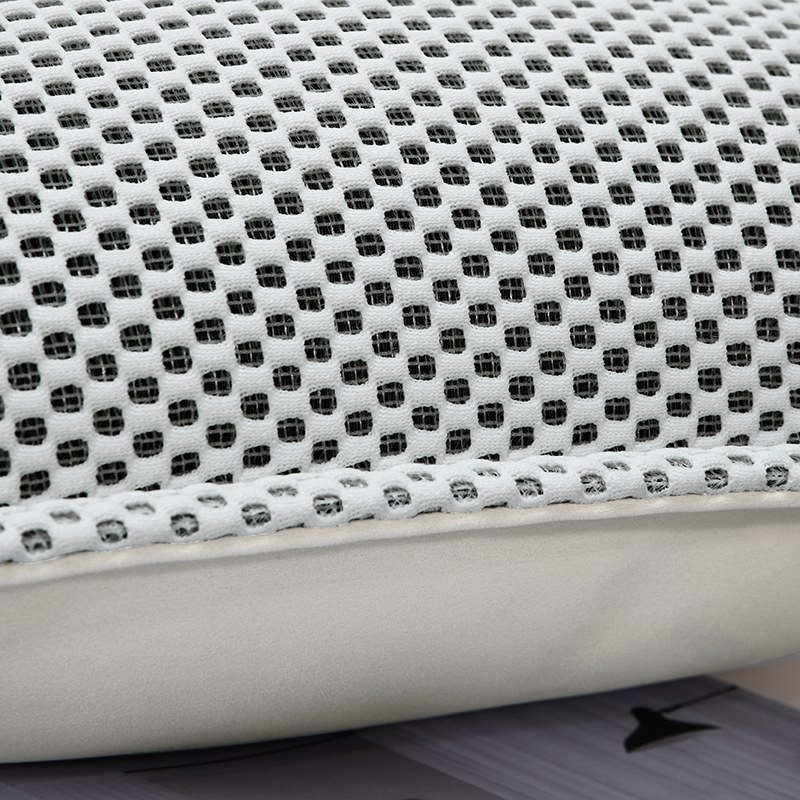 Grey Piqué Cushion