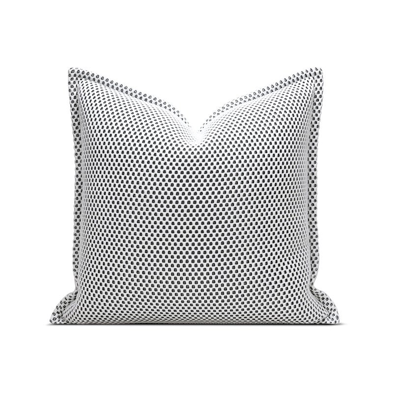 Grey Piqué Cushion