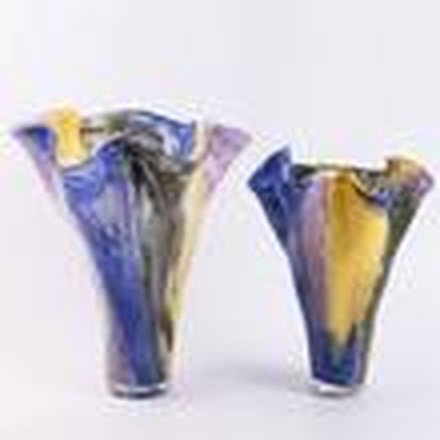 Purple & Yellow Vase (Large)