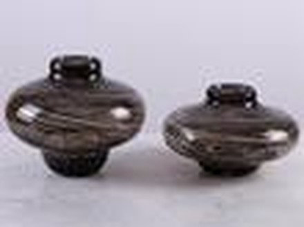 Dark Brown Vase