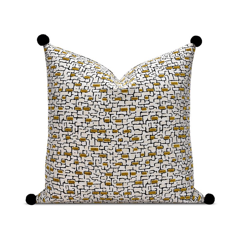 Tweed Tassel Cushion