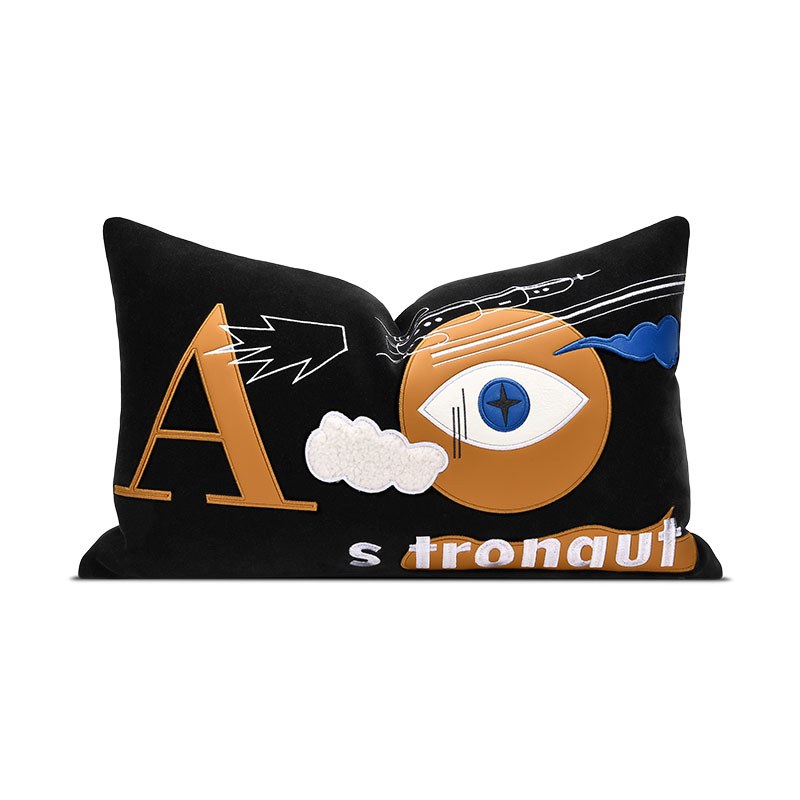 Eye Graphic Lumbar Cushion