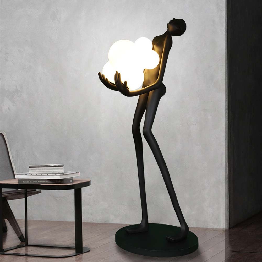 Sculptural Figure Floor Lamp