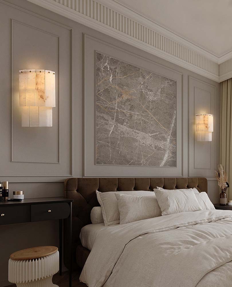 Alabaster Wall Sconce