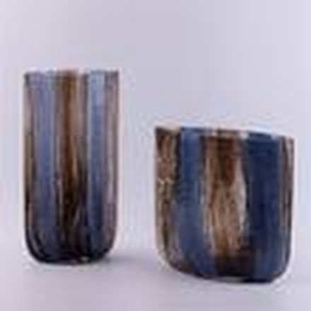 Brown & Blue Vase