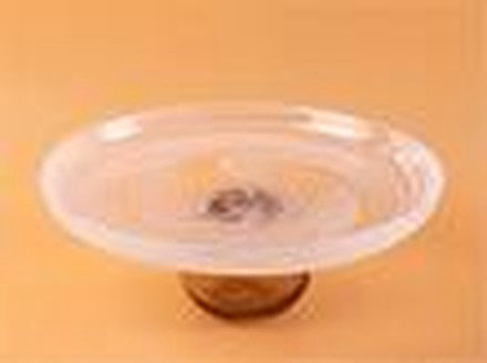 White & Amber Tray