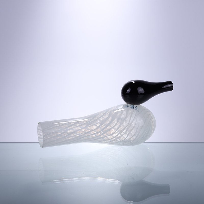 Glass Bird Sculpture