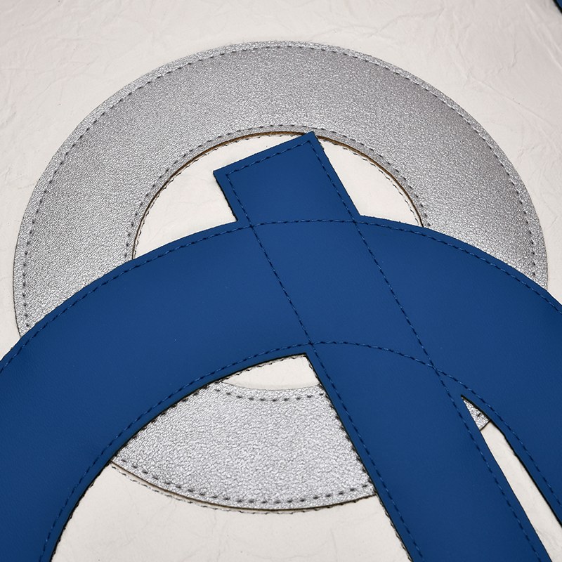 Blue Swirl Cushion