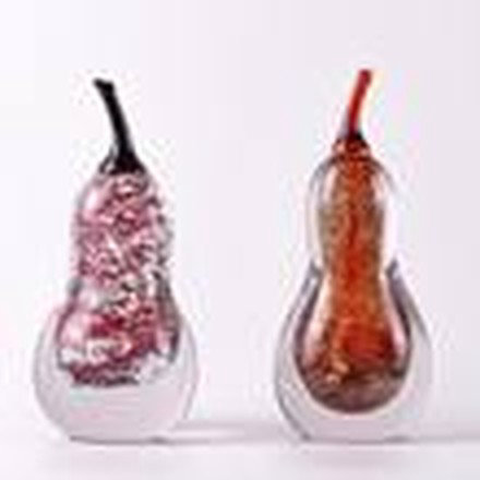 Purple Pear Ornament