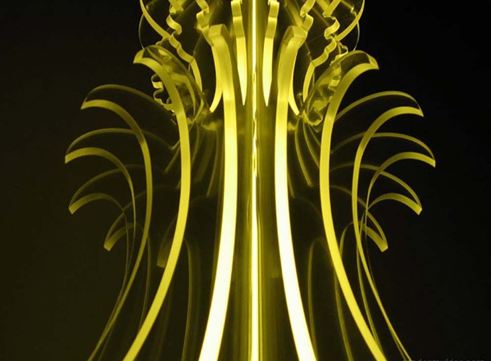 Acrylic Shade Floor Lamp