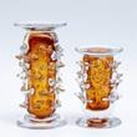 Amber Candle Holder (Large)