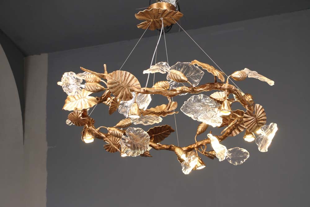 Crystal Blossom Chandelier