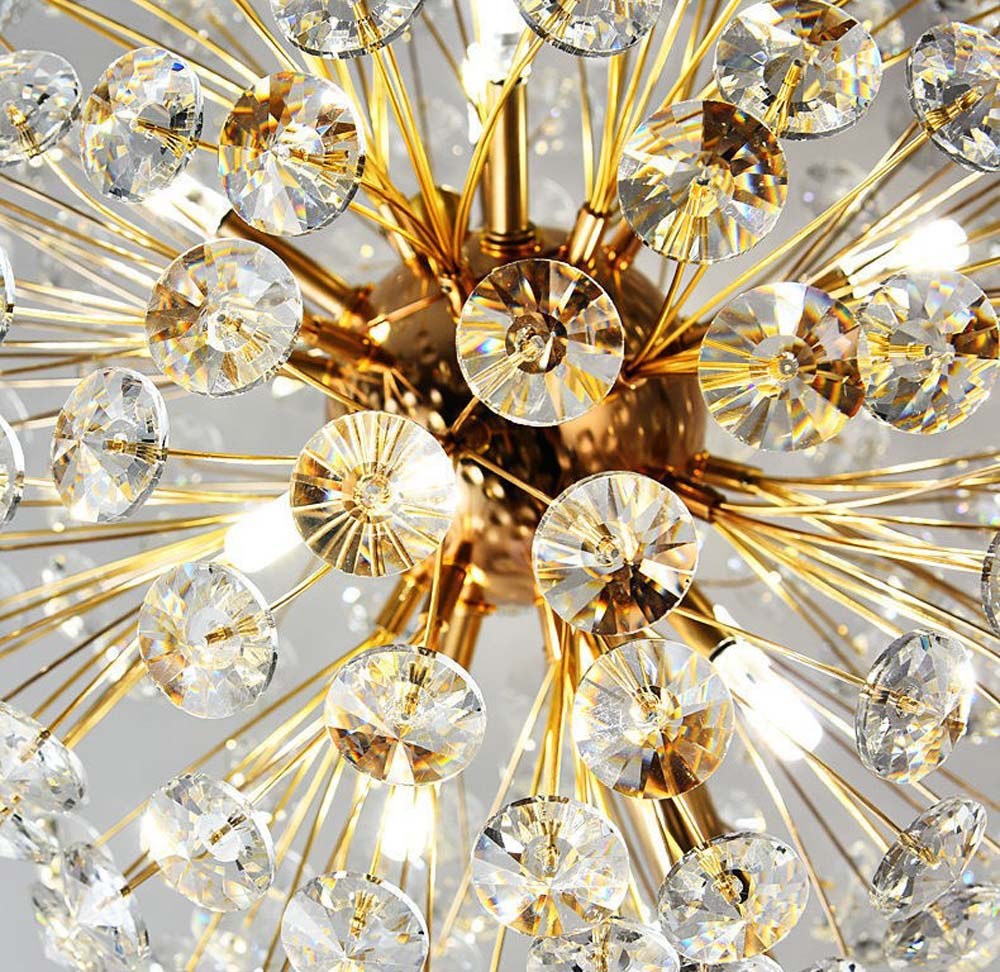 Crystal Sphere Floor Lamp