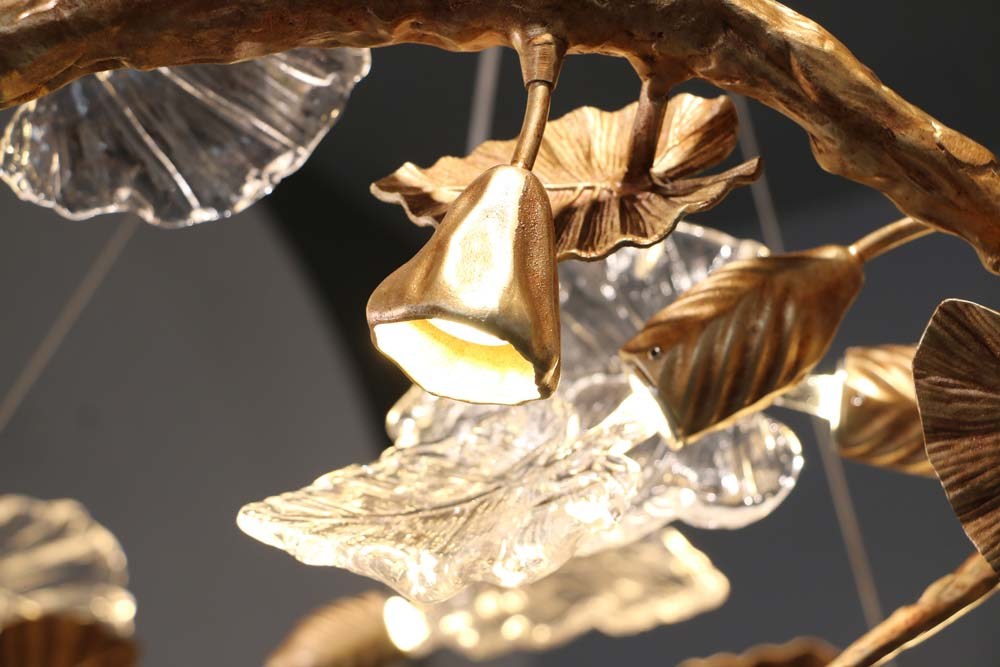 Crystal Blossom Chandelier