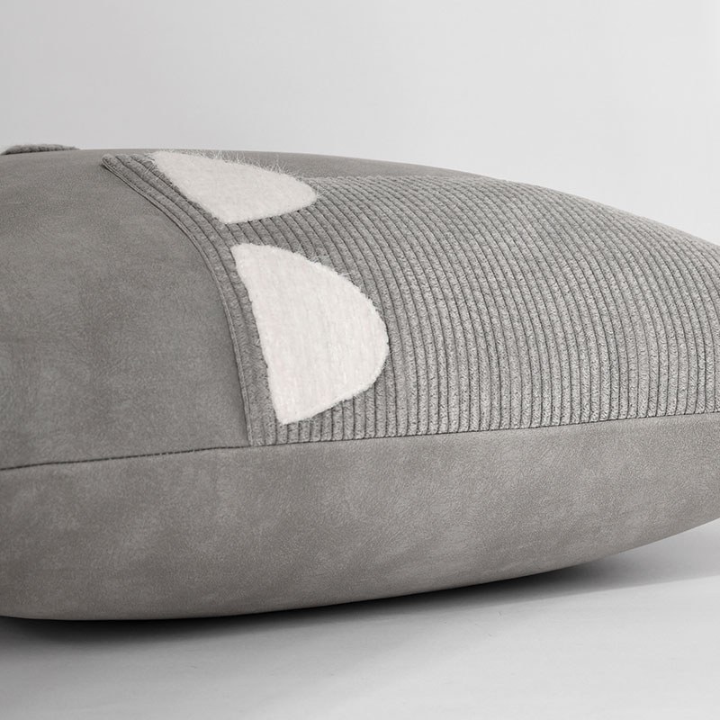 Grey Cat Ears Cushion