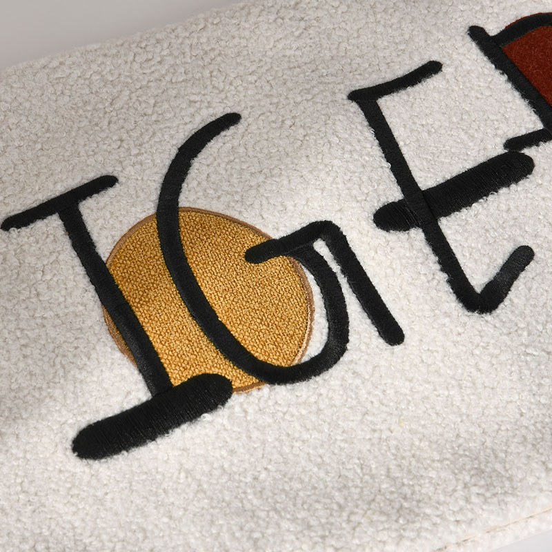 Tiger Lettering Cushion