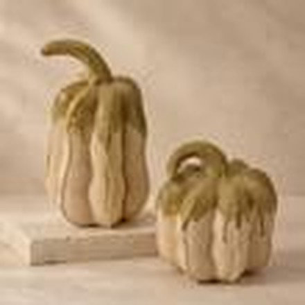 Khaki Pumpkin Ornament (Large)