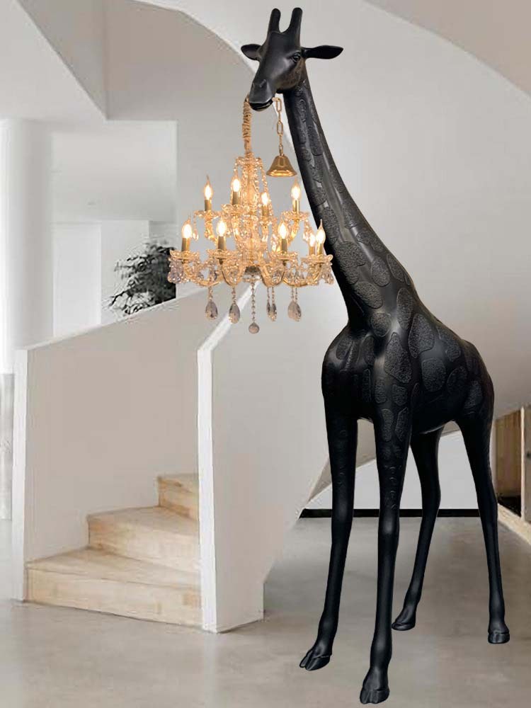 Giraffe Chandelier Sculpture