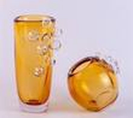 Amber Vase (Large)